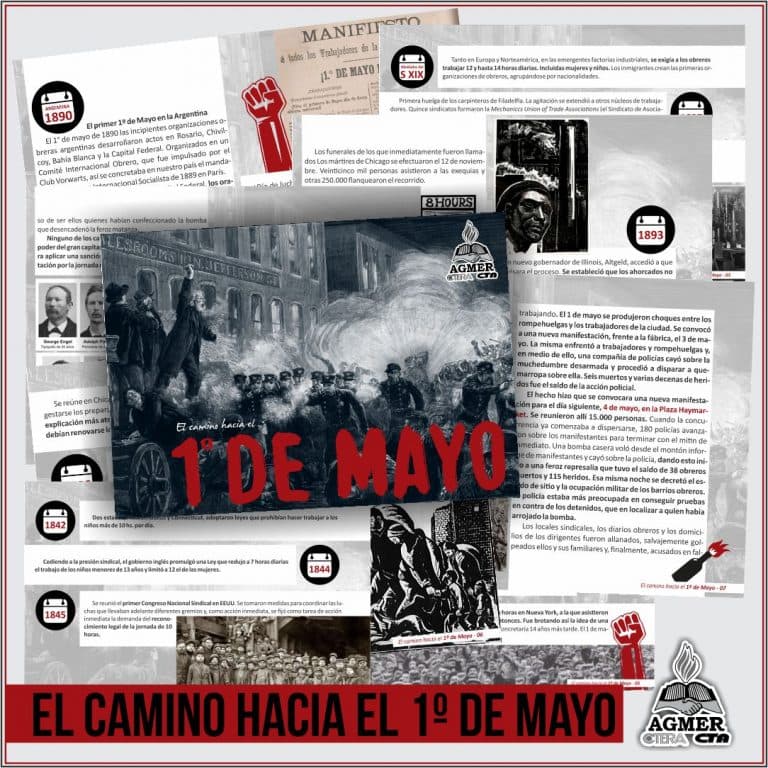 El camino hacia el 1º de Mayo