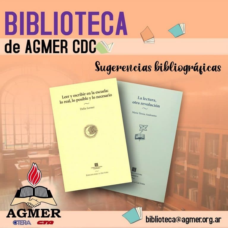 Biblioteca de AGMER: Sugerencias