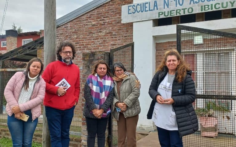 AGMER recorrió el departamento Islas por condiciones de infraestructura