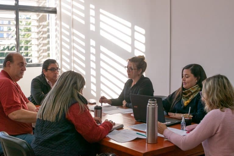 Secretaría de Educación de AGMER: reunión de trabajo en comisiones