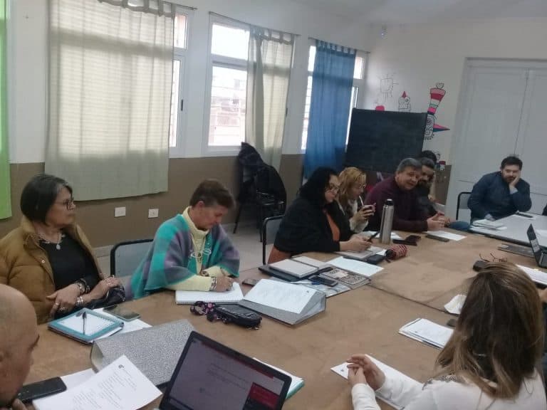 AGMER planteó las necesidades edilicias escolares de Colón en la Comisión de Infraestructura del CGE