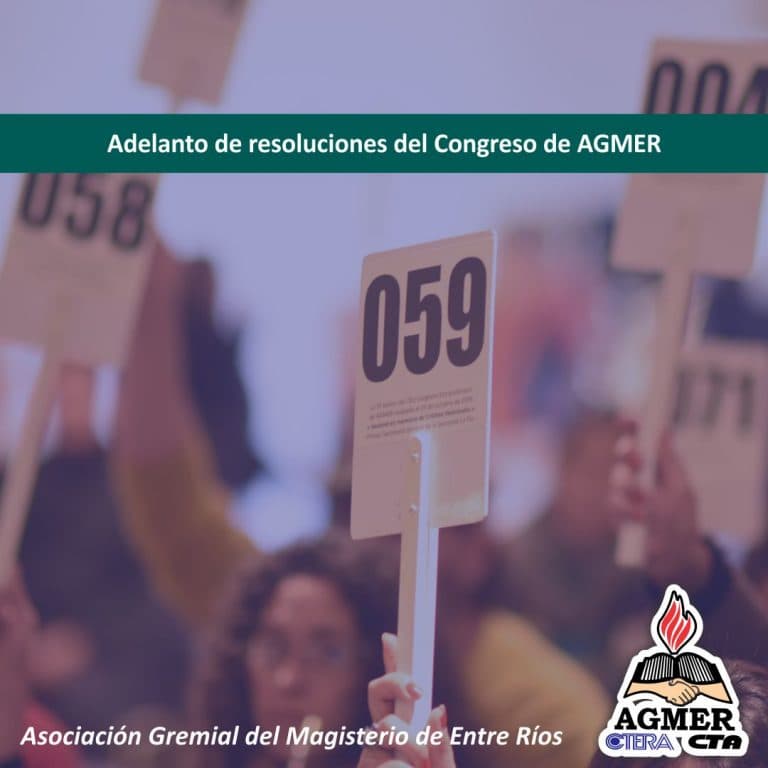 Resoluciones de Congreso