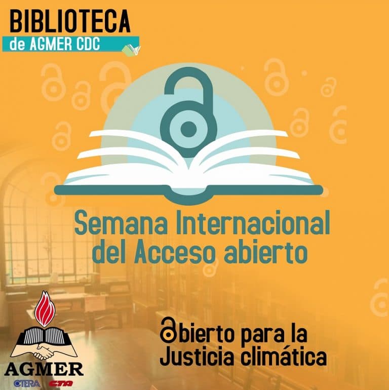 Biblioteca de AGMER: Semana Internacional del Acceso Abierto