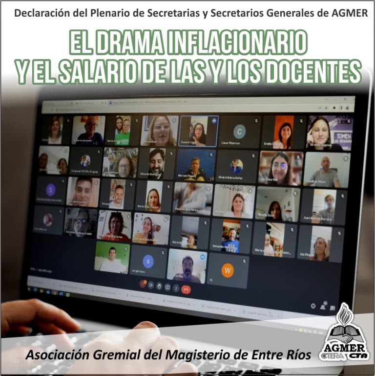 El drama inflacionario y el salario de las y los docentes