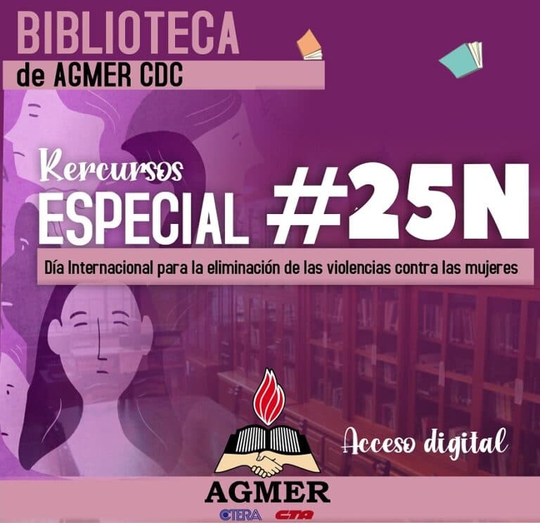 Sugerencias de biblioteca: Recursos sobre el #25N