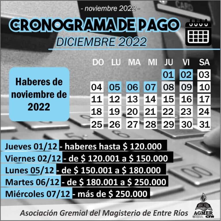 El jueves comienza el pago de haberes