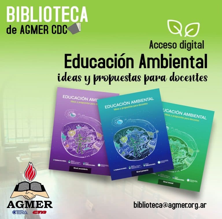 Sugerencias de biblioteca: Educación ambiental. Ideas y propuestas para docentes