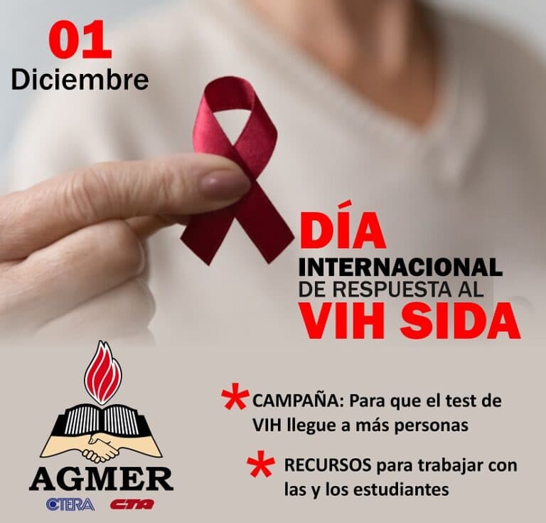 1 de diciembre: Día Internacional de Respuesta al VIH y el Sida