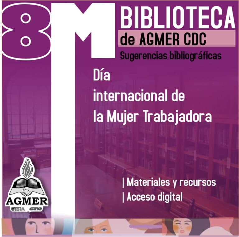 Sugerencias de Biblioteca para el #8M