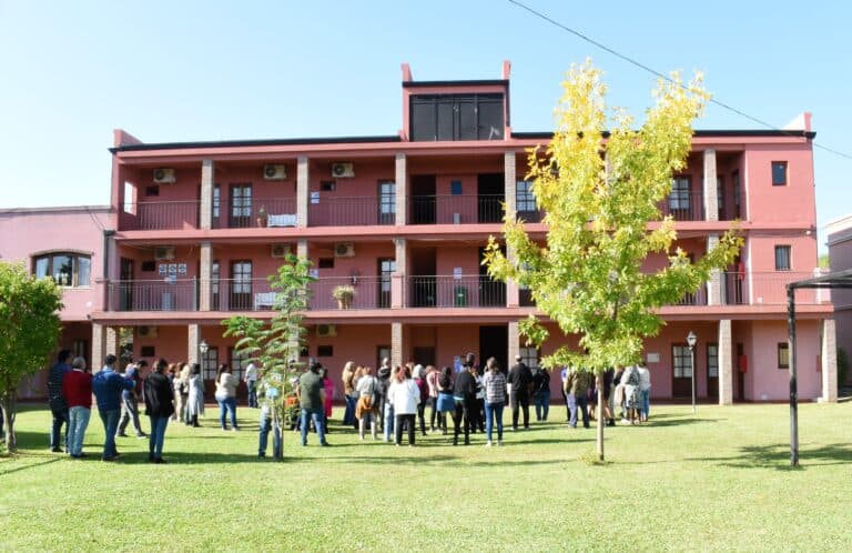 Se inauguró la ampliación de la Casa Docente de Colón, una construcción colectiva
