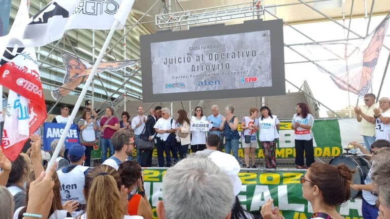 Solidaridad con Sandra Rodríguez y Justicia completa para Carlos Fuentealba
