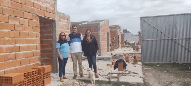 Avanza la construcción de viviendas para docentes en Ibicuy