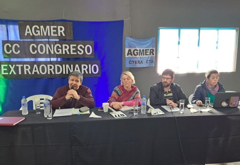 Resoluciones del CC Congreso Extraordinario de AGMER