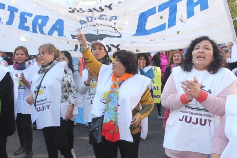 Solidaridad con los docentes de Jujuy