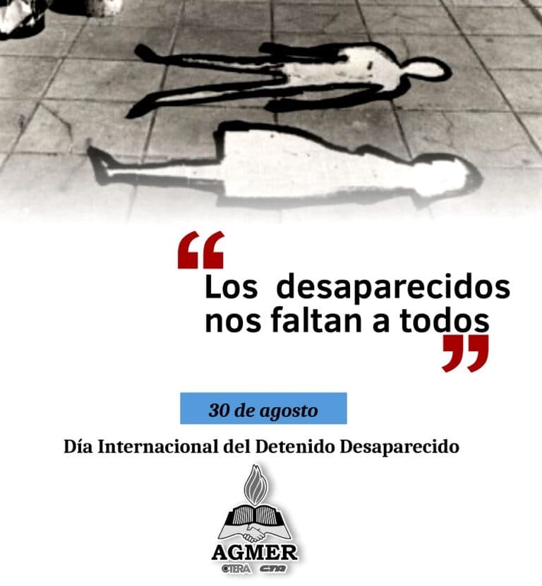 Día internacional del detenido desaparecido
