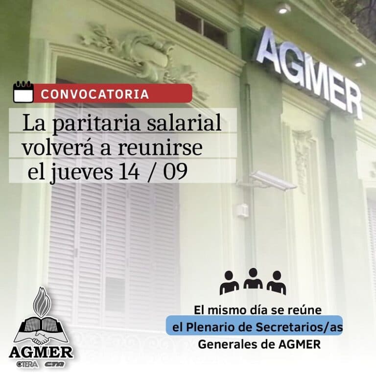 La paritaria salarial volverá a reunirse el jueves 14