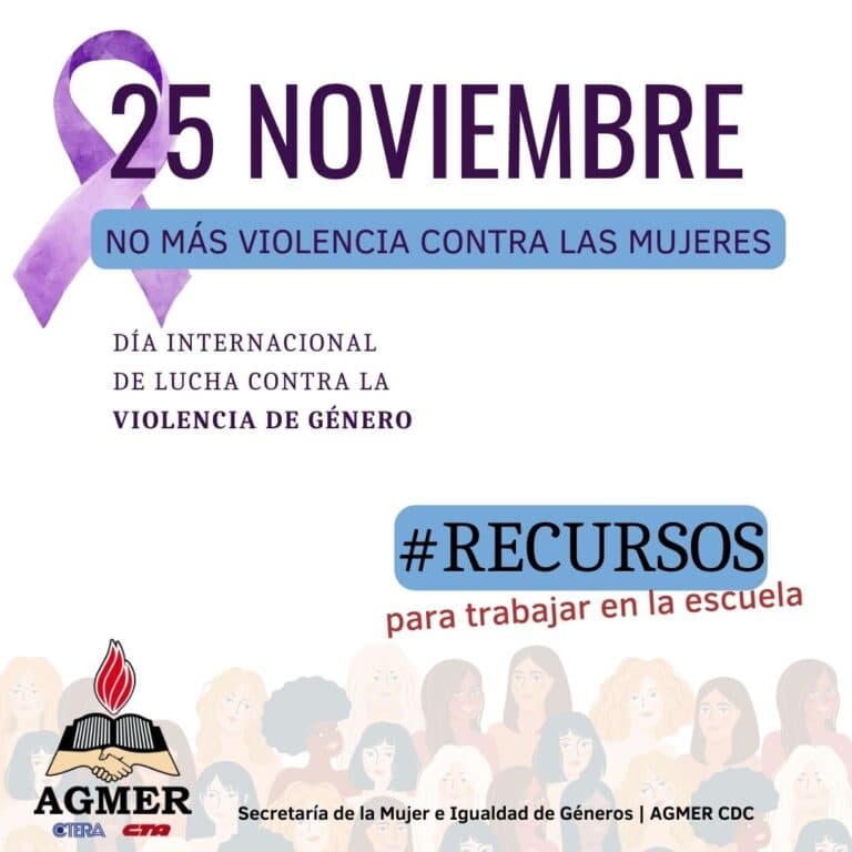 #25N. Recursos para trabajar en el Día Contra la Violencia de Género