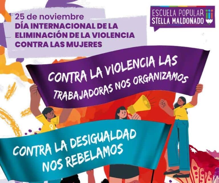 Publicación de CTERA: 25N Día Internacional de la Eliminación de la Violencia Contra las Mujeres