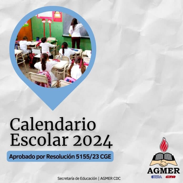 Calendario escolar 2024