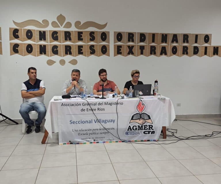 Sesiona el Congreso de AGMER