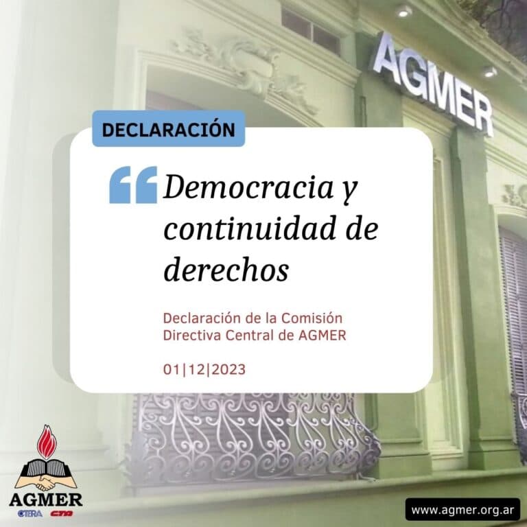 Democracia y continuidad de derechos