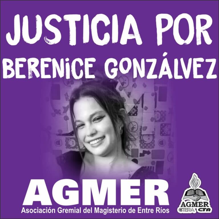 JUSTICIA POR BERENICE. BASTA DE FEMICIDIOS