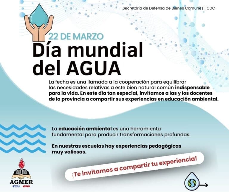 22 de marzo: Día del Agua