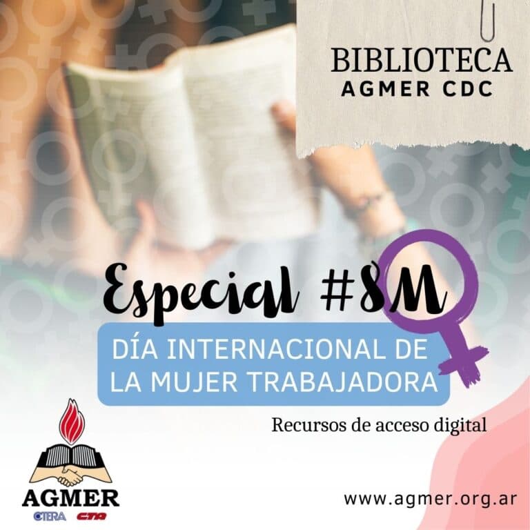 Sugerencias de la Biblioteca de AGMER: Especial #8M