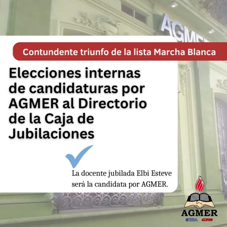 La Lista Marcha Blanca se impuso en las elecciones internas