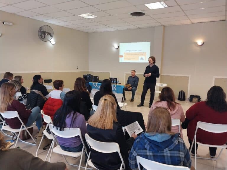 Se realizó en Diamante el taller sobre riesgos de trabajo