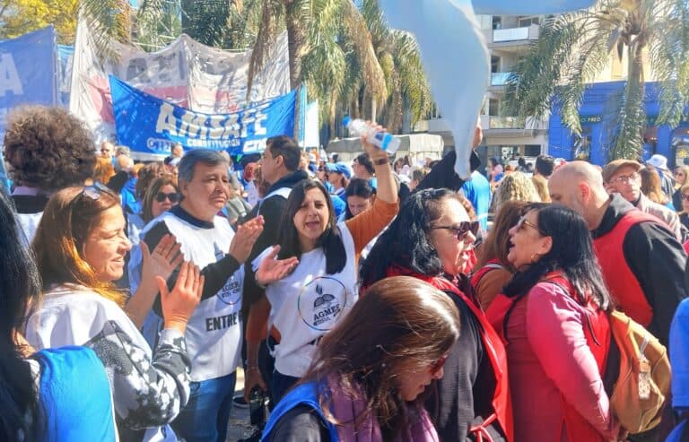 AGMER acompañó a AMSAFE en el rechazo a la reforma previsional
