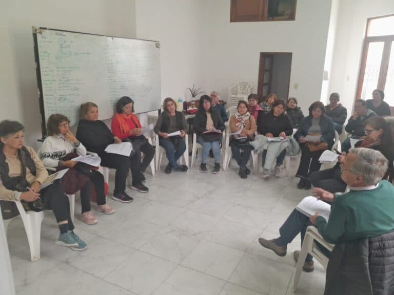 Encuentro de jubilados y jubiladas en AGMER Victoria
