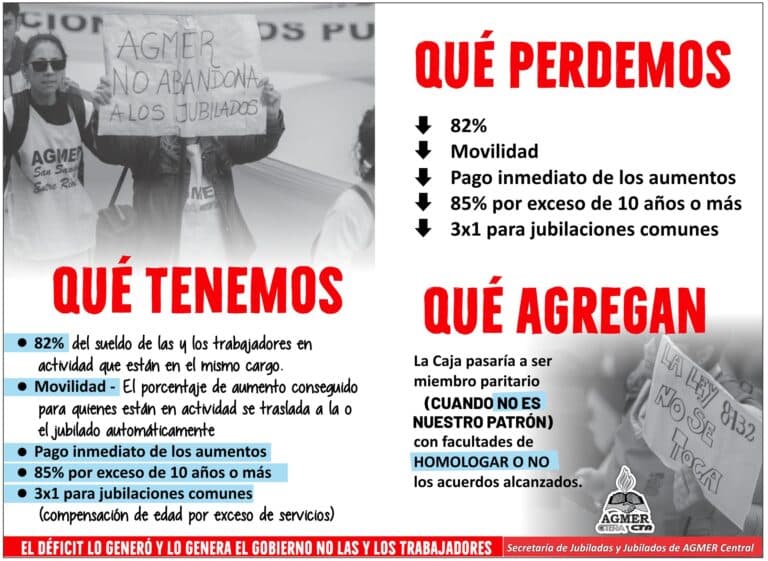 Al déficit de la Caja no lo generamos las y los trabajadores