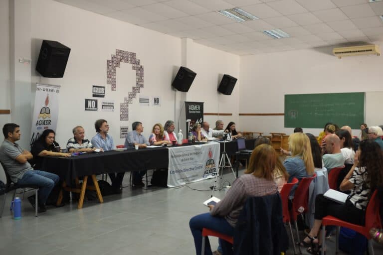 Declaración del Plenario de Secretarios y Secretarias Generales de AGMER
