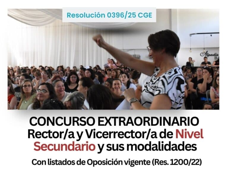 Adjudicación de cargos de ascenso de Nivel Secundario