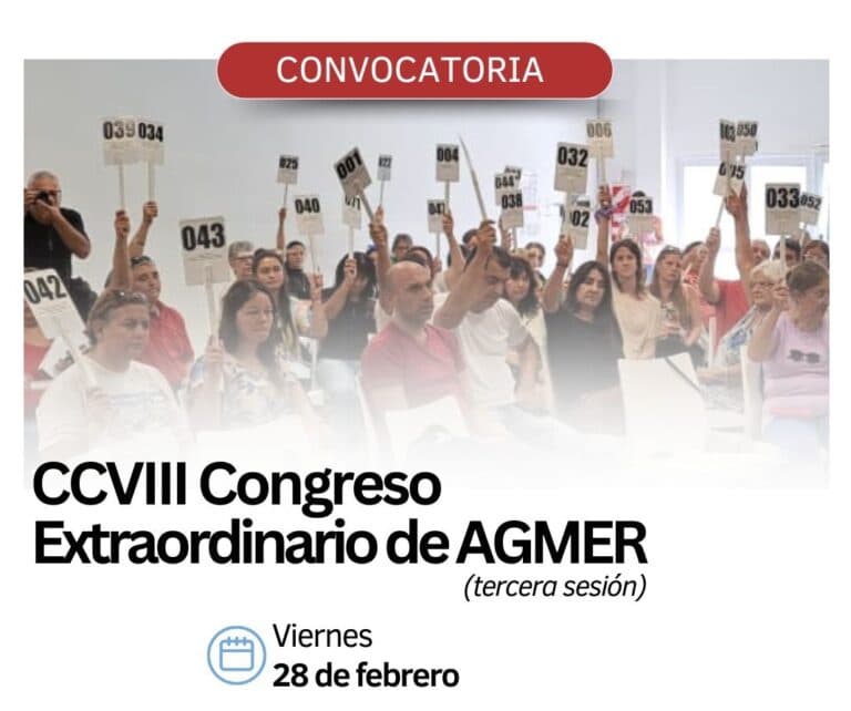 El Congreso de AGMER sesionará este viernes en Villaguay