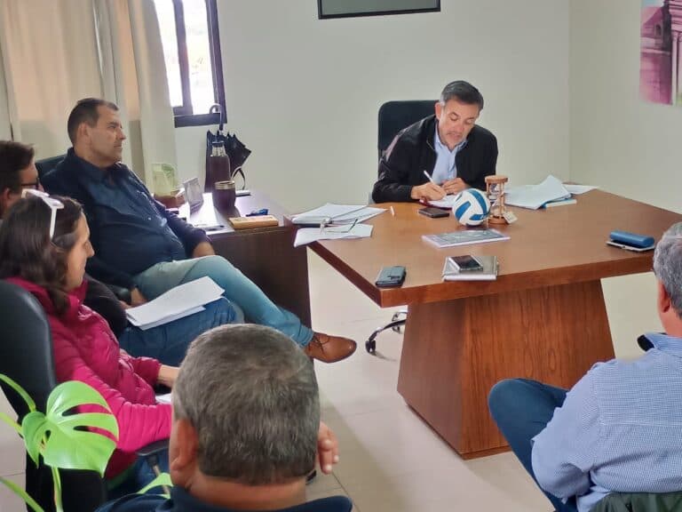 Defensa del IOSPER | AGMER se reunió con el senador Oliva