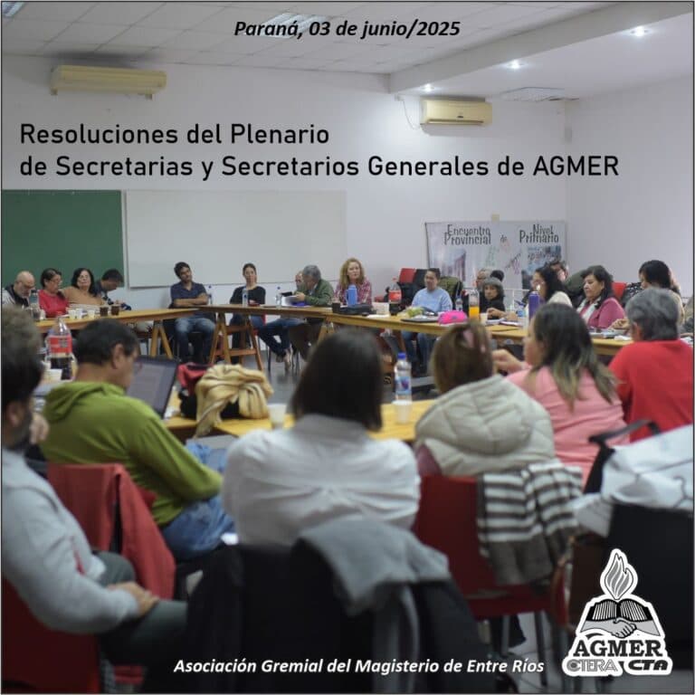 Rechazo total al proyecto de OSER. El viernes: acampe