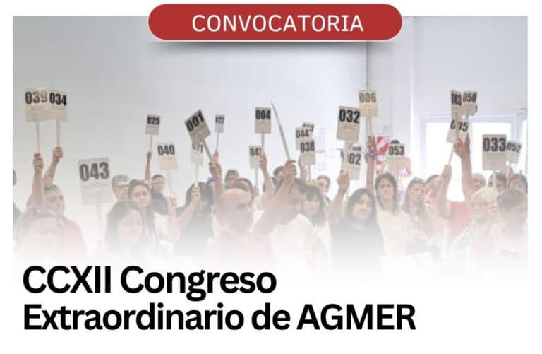 AGMER convocó al Congreso Extraordinario para el lunes 23 de febrero