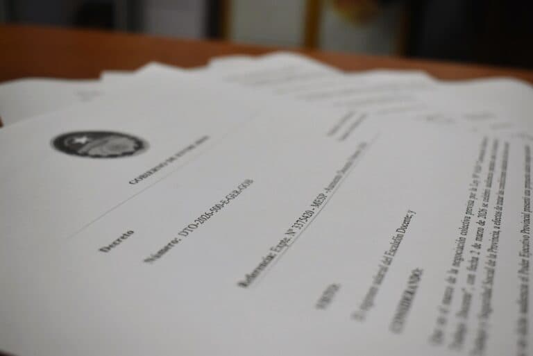 AGMER inició una acción de inconstitucionalidad contra el Decreto 500/26 del Ejecutivo provincial