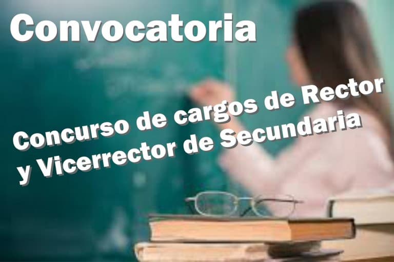Concurso de Secundaria – Resolución 128 CON ANEXO