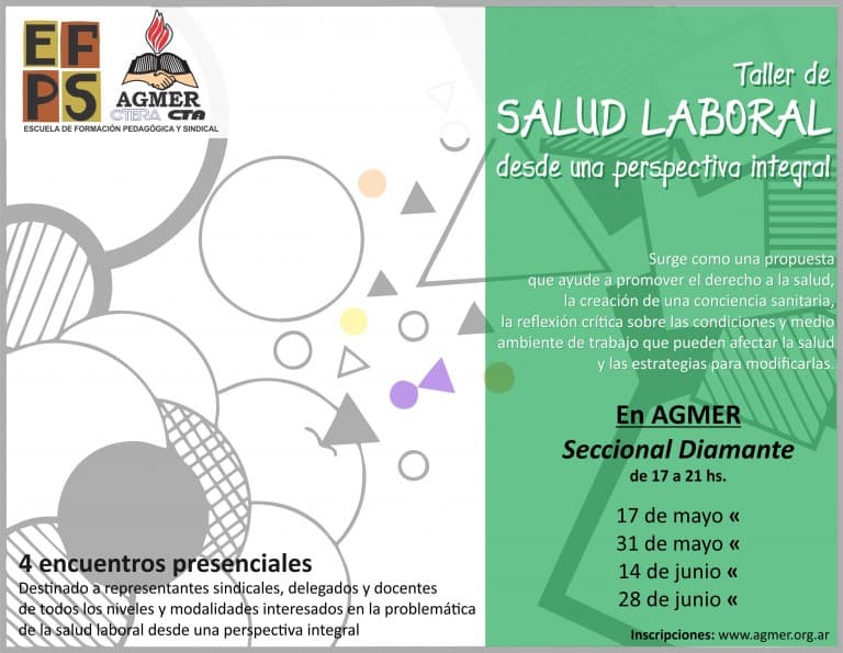 Taller de Salud Laboral desde una perspectiva integral