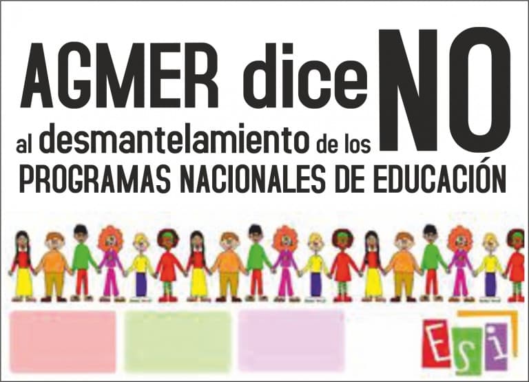 NO al desmantelamiento de los Programas Nacionales de Educación