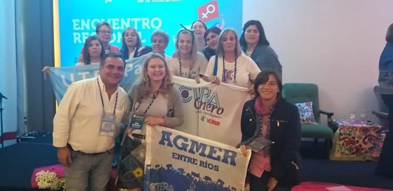AGMER, en el Encuentro de la Red de Trabajadoras de la Educación de América Latina