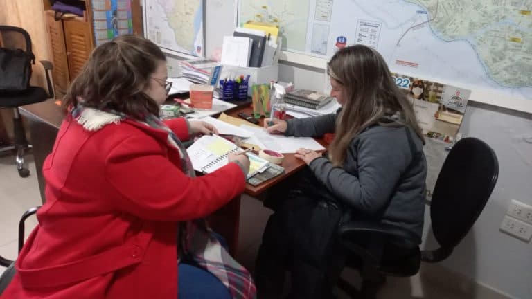 Recorrida de la Secretaría de la Mujer e Igualdad de Géneros en el Departamento Islas