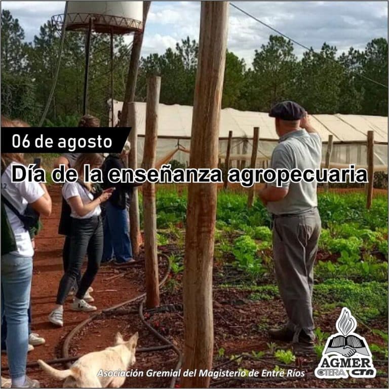 06 de agosto » Día de la enseñanza agropecuaria