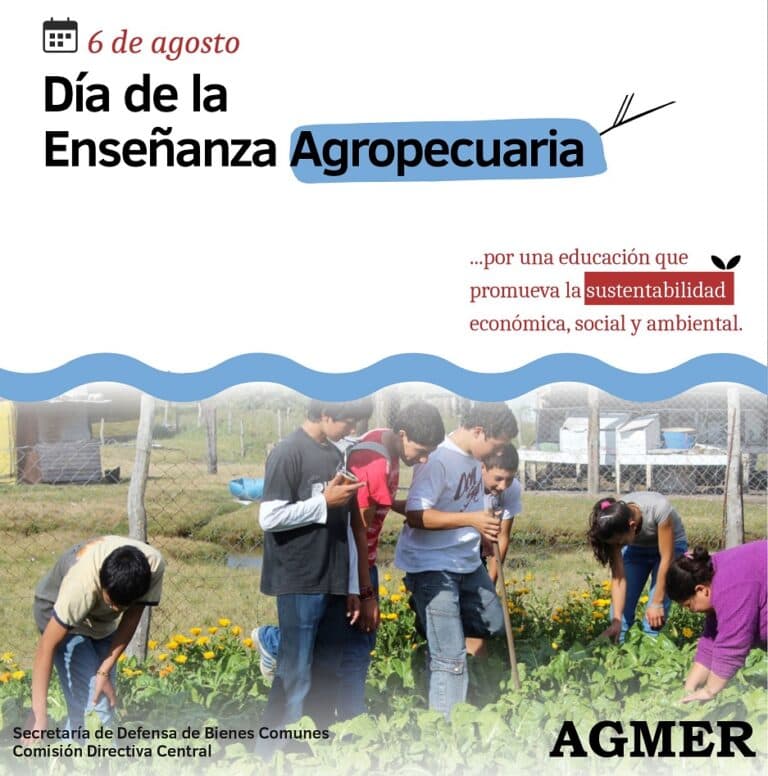 6 de agosto: Día de la Enseñanza Agropecuaria”