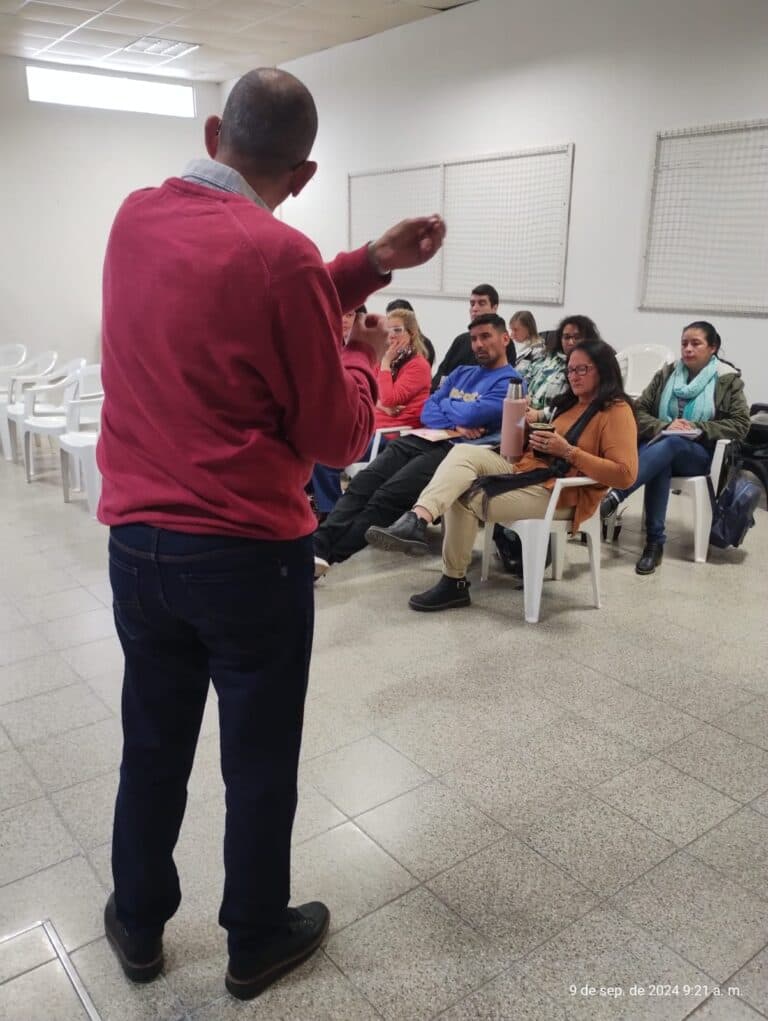 Formación de delegadas y delegados en Feliciano
