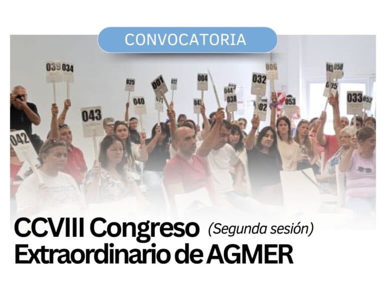 El Congreso de AGMER volverá a reunirse este viernes 21 de febrero