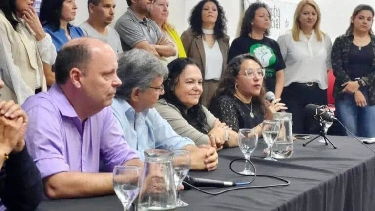Acto de lanzamiento de la «Lista 1 AGMER en el CGE»